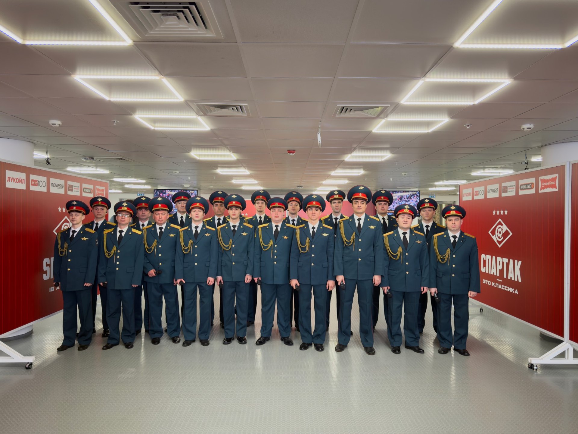 Военный хор на «Спартаке»
